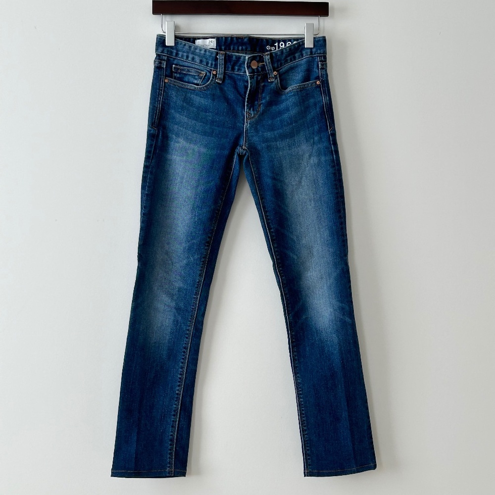 Gap Real Straight Blue Jeans Size 24